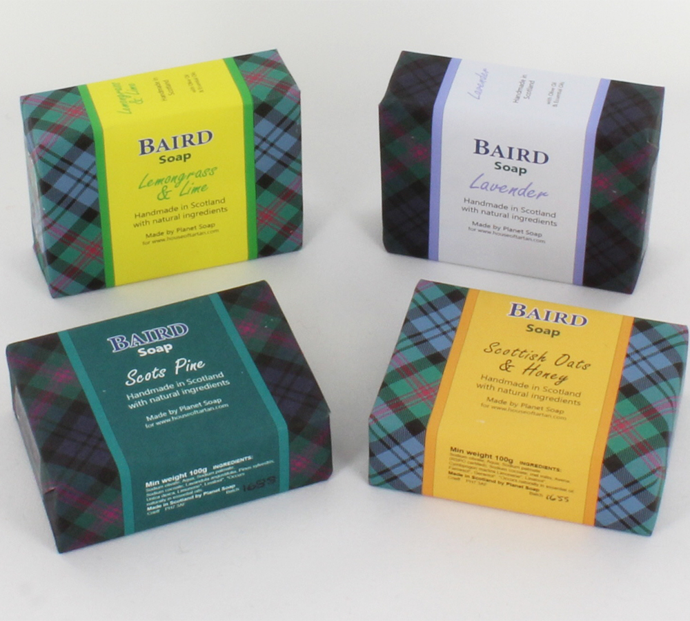 Soap, Handmade, Gift Pack, Baird Tartan